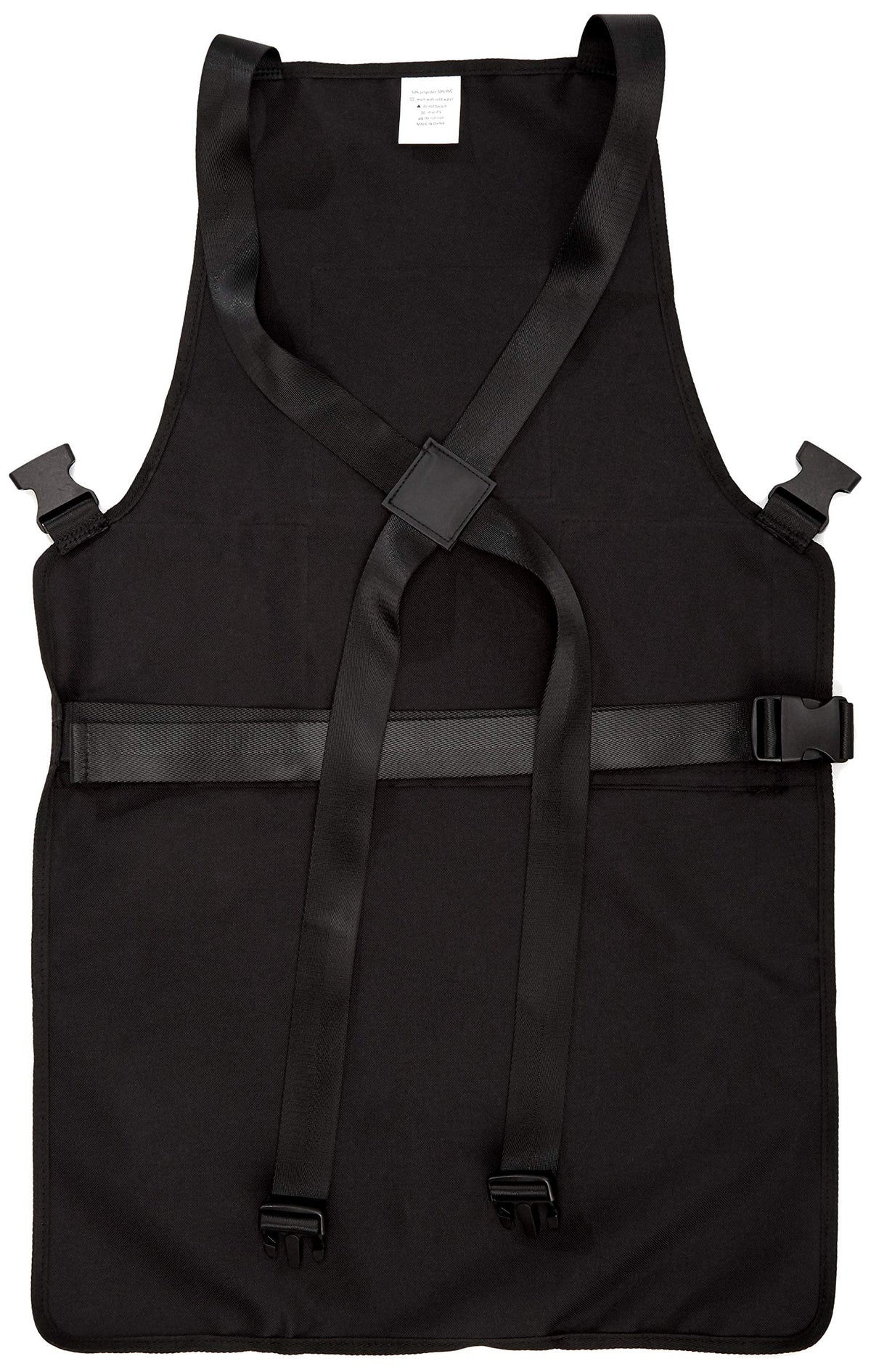 BaBylissPRO Barberology Apron black showcases durable fabric for day-long protection.