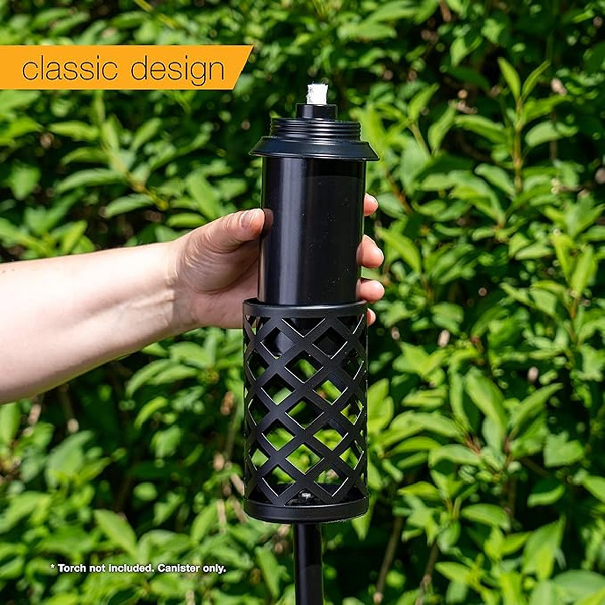 Backyadda 12oz metal canister provides durable outdoor fuel storage.