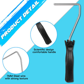 Baderke mini roller set includes 10 packs for versatile DIY tasks