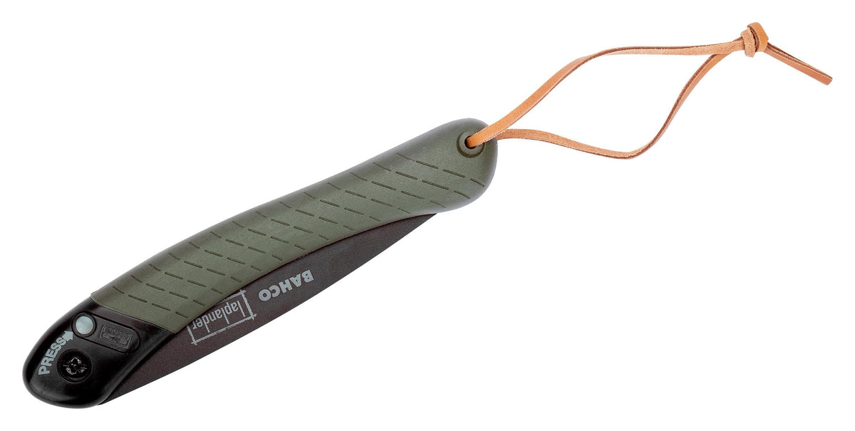 Bahco Laplander ergonomic two-component handle provides a non-slip grip.