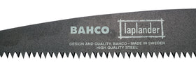 Bahco Laplander safety lock secures blade during use and transport.