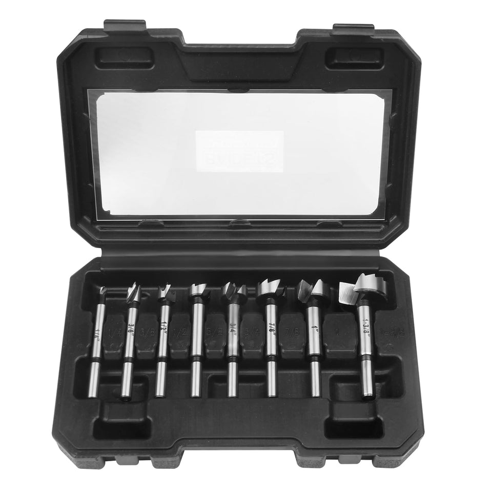 BAIDETS Forstner bit 6.3mm offers clean wood holes with flat bottoms