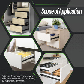 BAIDICE versatile for kitchen, dresser, and file cabinet projects.