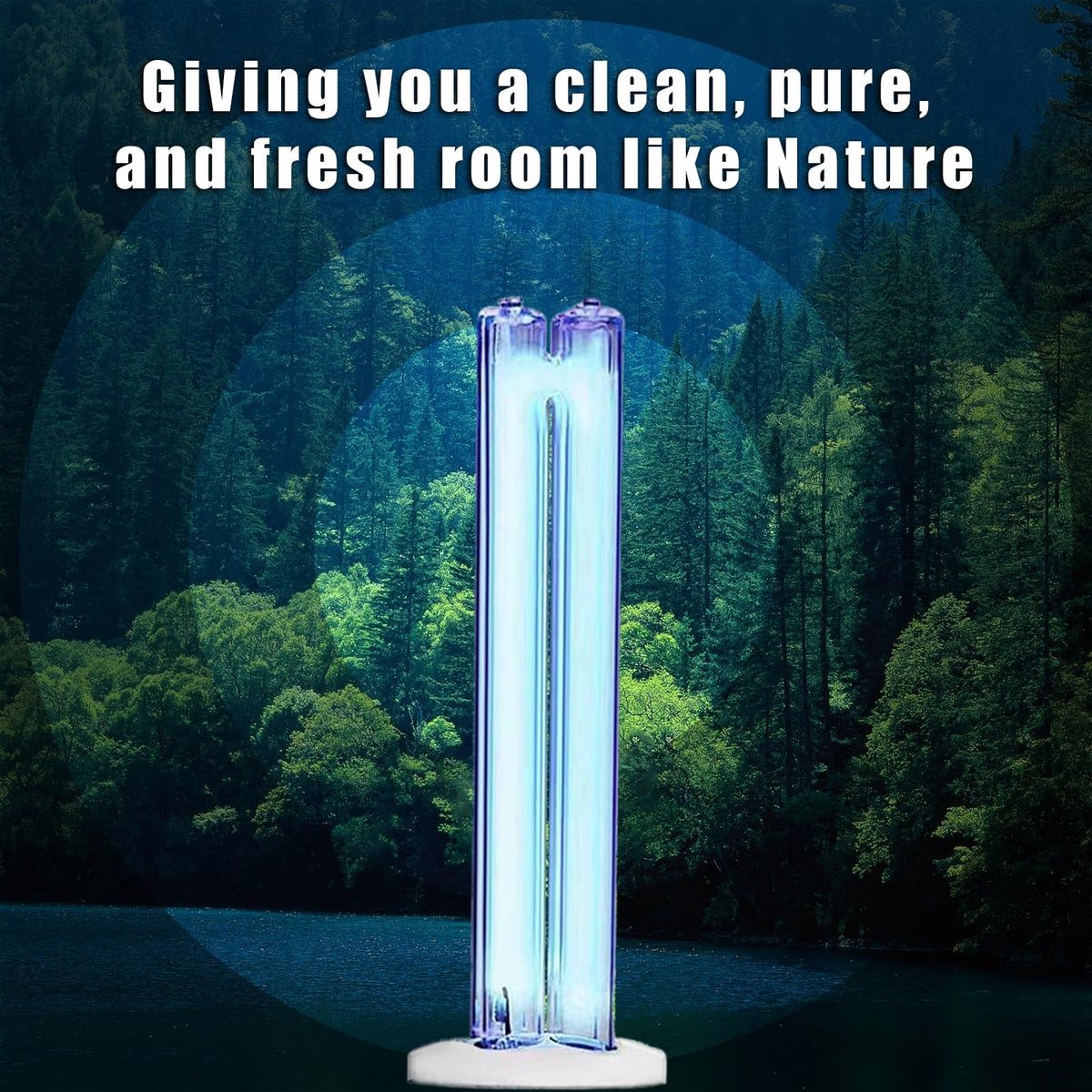 BAIMNOCM EPA-registered UV light for safe duct air treatment.