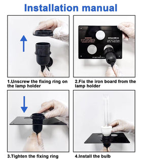 BAIMNOCM odor and mold reduction in duct air with UV light.