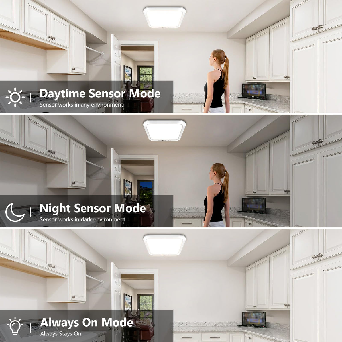 Bairth dimmable LED with timer for precise brightness and scheduling