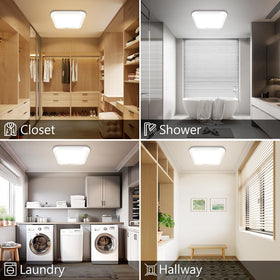 Bairth indoor wireless shower light suitable for bathrooms and hallways