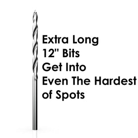 Baker and Bolt Brad Point Bits ideal for hardwood and dense materials.