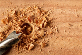 Baker and Bolt brad point for accurate centering and no-skid starts.