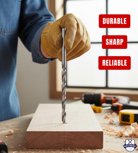 Baker and Bolt bits range from 1/8-inch to 1/2-inch for versatility.