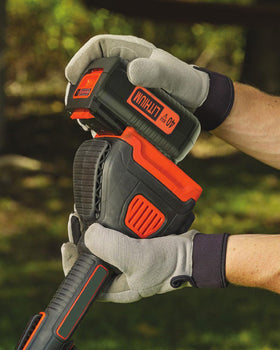 Bakipante 40V Max battery pack ready for use with Power+ tools.