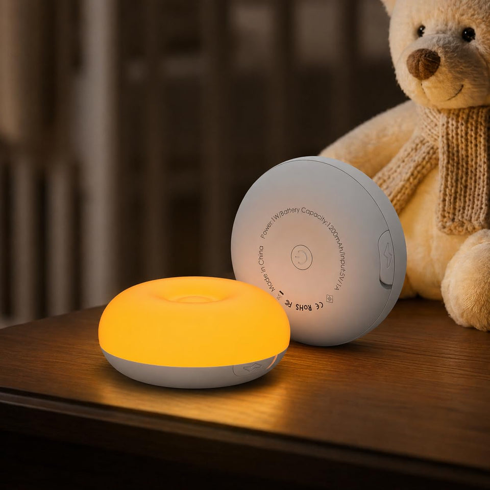 Bakzon baby night light amber egg glow for nighttime feeds