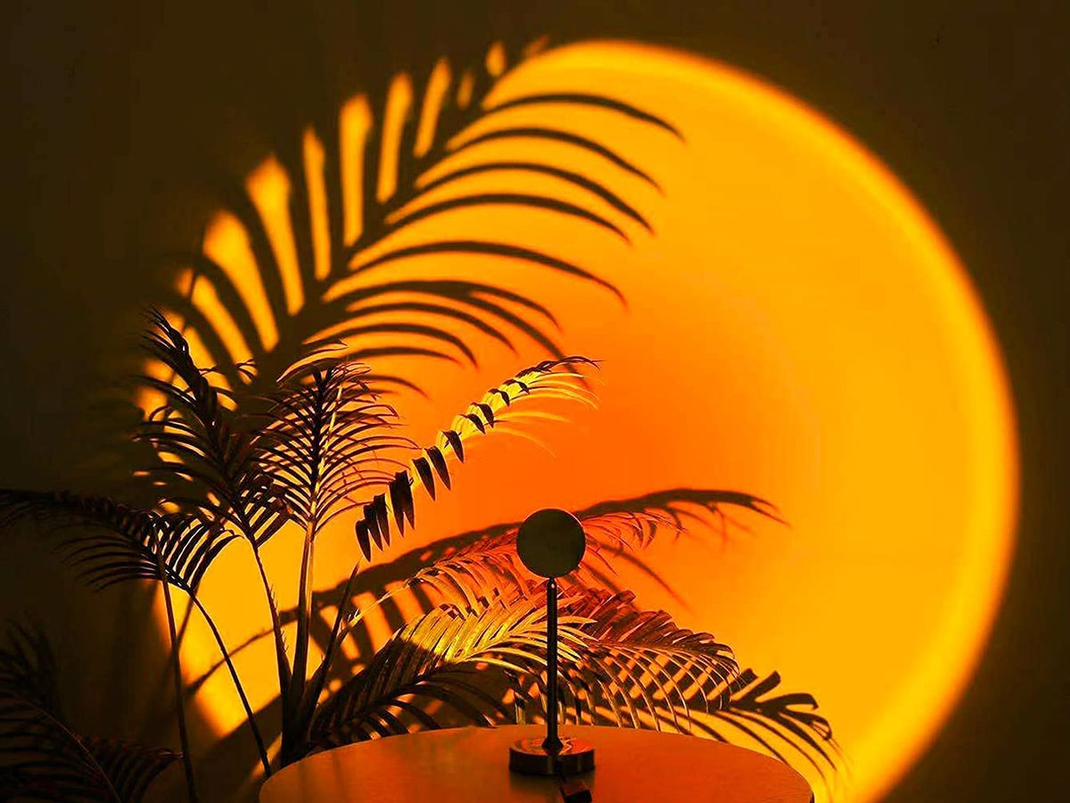 Balkwan Sunset Lamp soft-light delivers gentle, eye-friendly illumination.
