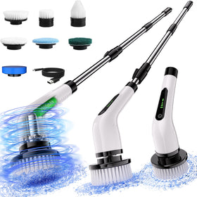 Bamifun Electric Spin Scrubber cordless design enables easy cleaning in hard-to-reach spots.