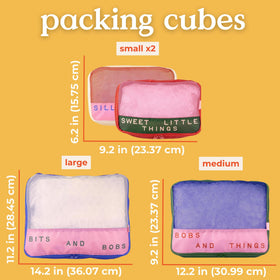 Ban.do Getaway medium packing cube shows contents at a glance for quick packing