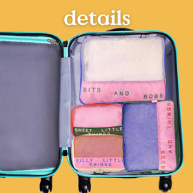 Ban.do Getaway mini packing cube stores toiletries and essentials compactly