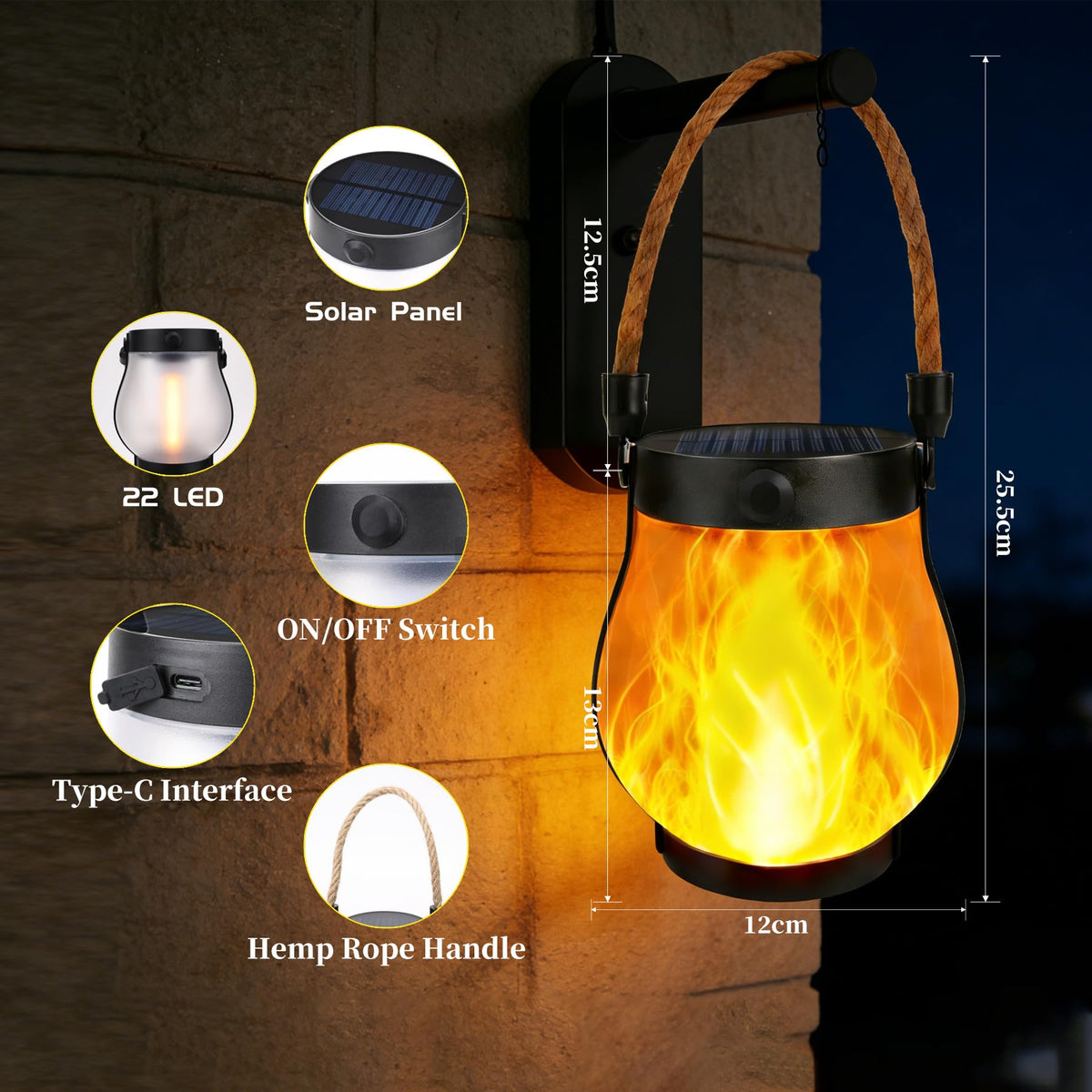 BANBANJO IP65 lantern withstands rain, frost, and heat while keeping its glow.