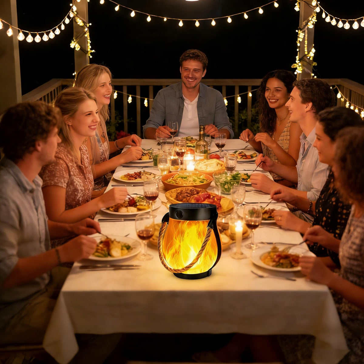 BANBANJO outdoor lanterns create warm ambiance for porch gatherings and quiet evenings.