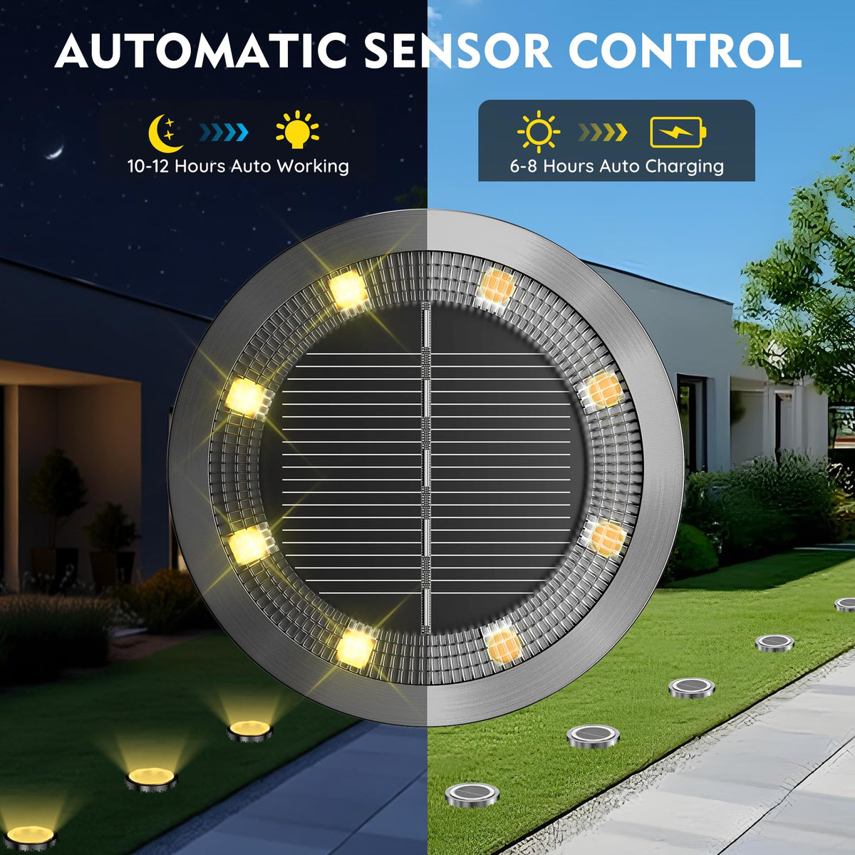 Banbanjo compact stainless steel solar light offers durable, weatherproof outdoor lighting.