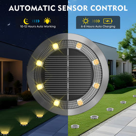 Banbanjo compact stainless steel solar light offers durable, weatherproof outdoor lighting.