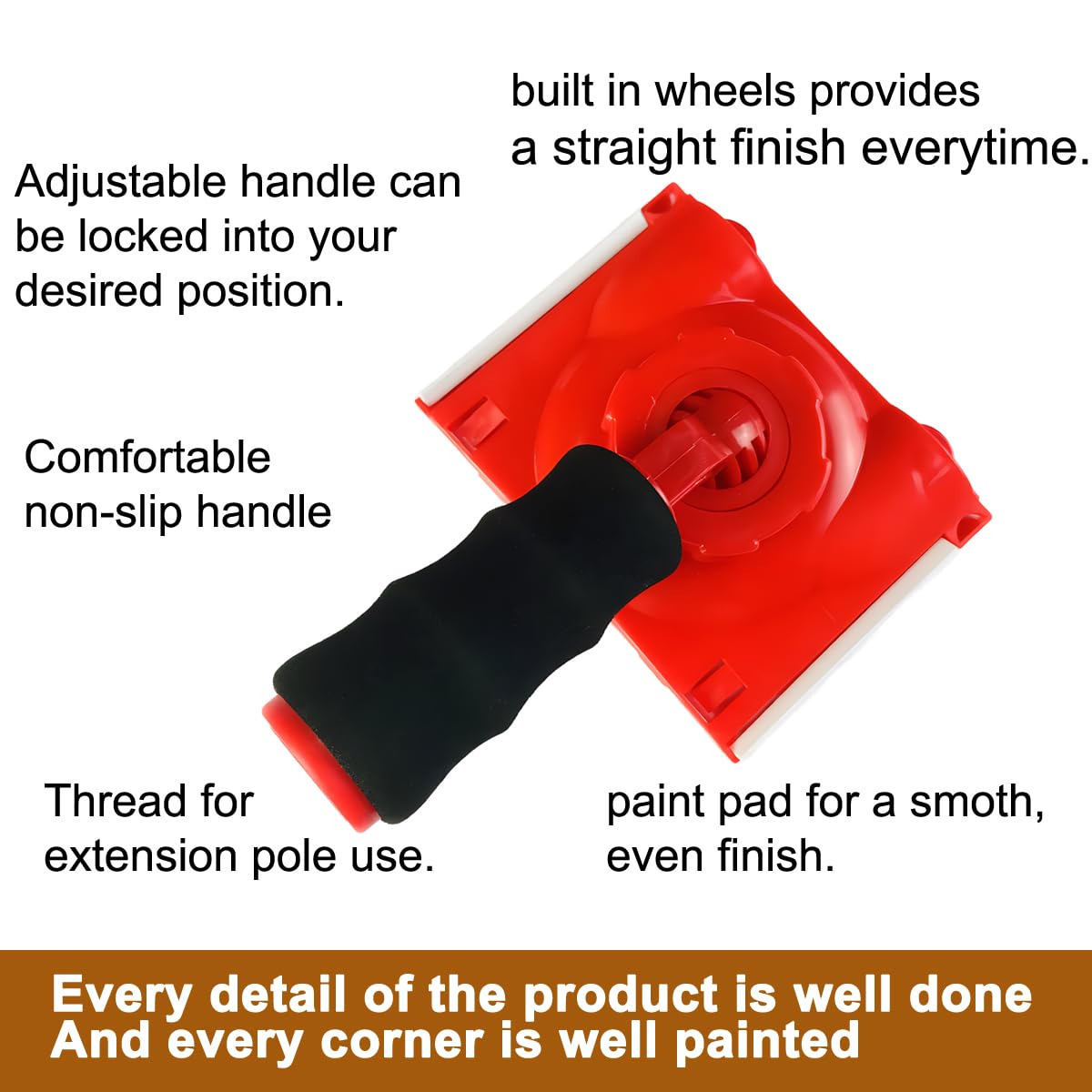 BANCOO RSL43 replace pads provided for easy edge maintenance