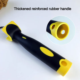 BancoO rubber-handle provides comfortable grip during long painting sessions.
