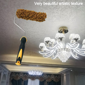 BancoO texture-pattern roller foam-sponge for absorbed paint and even application.