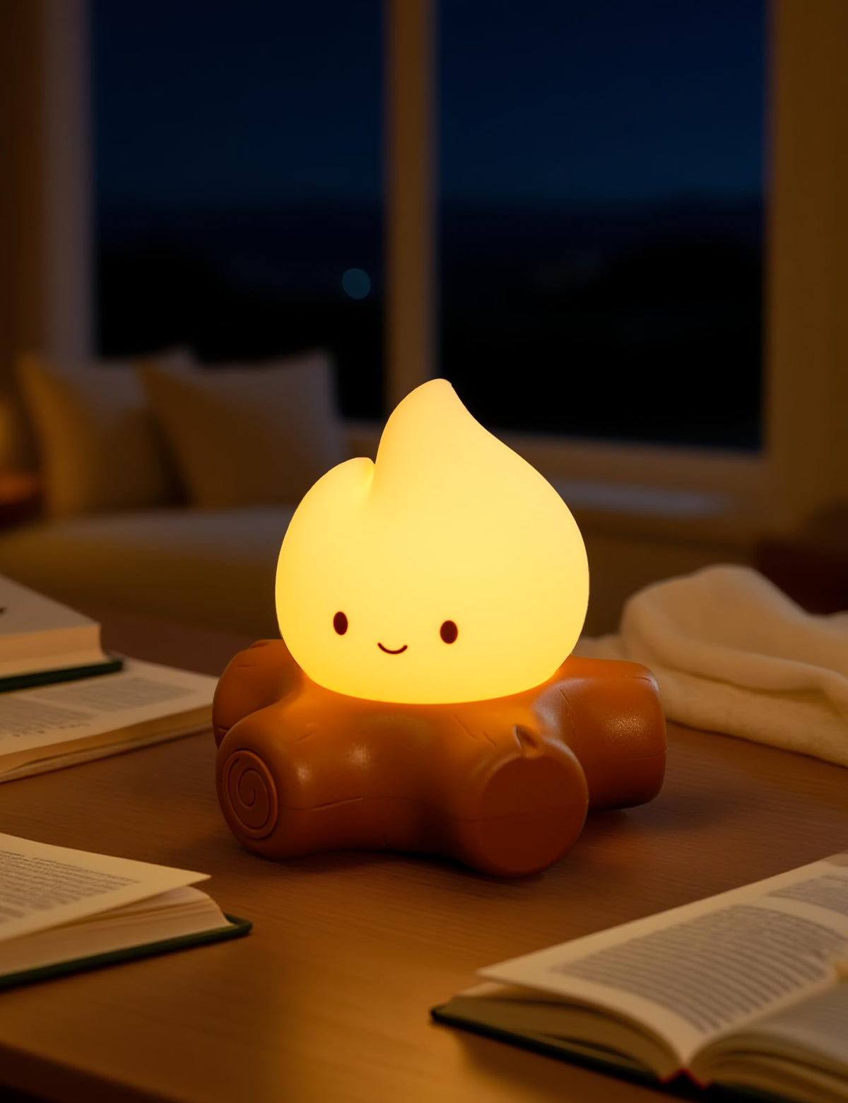 BANDIANCY campfire night light grows with kids for teens and dorm decor