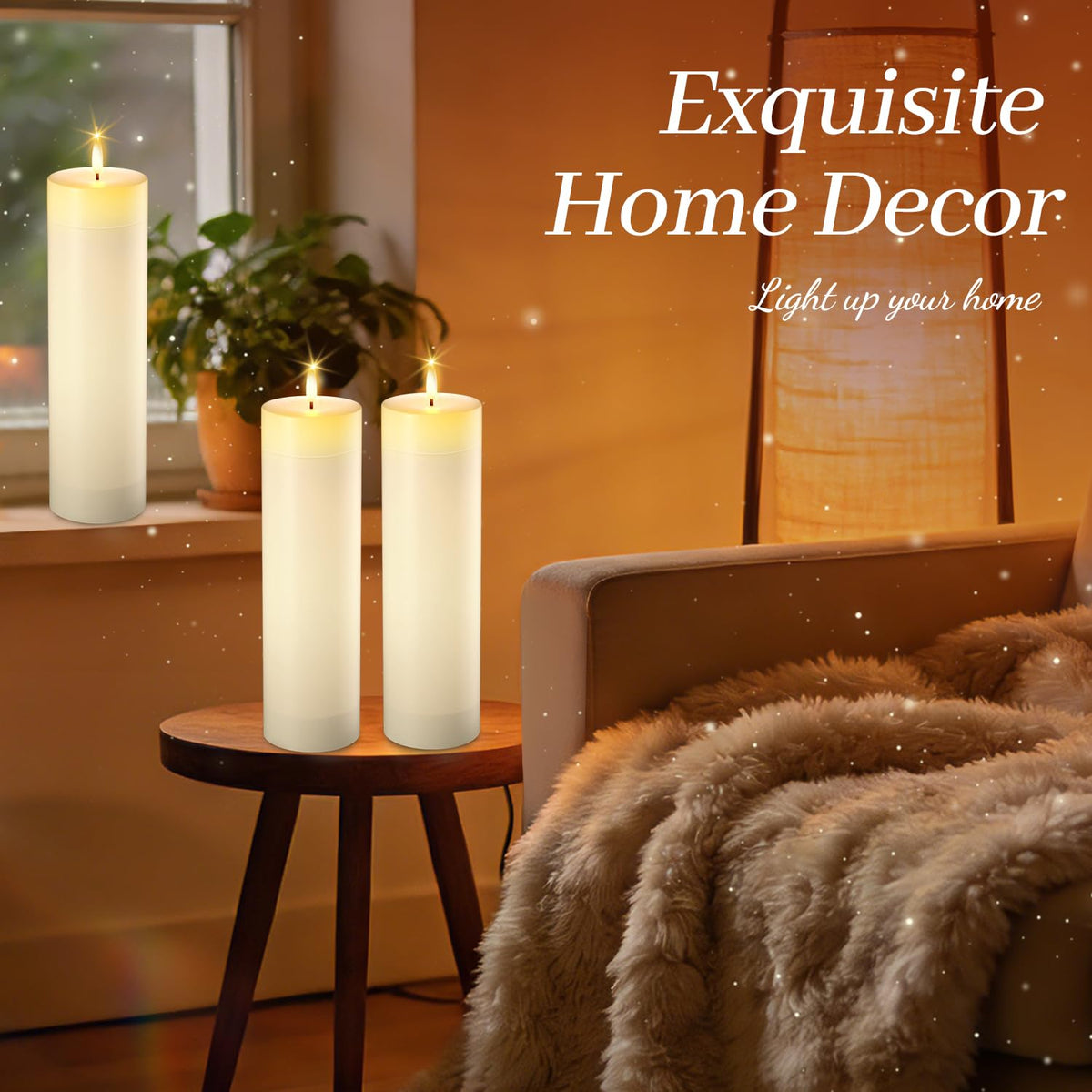 BangJiaju waterproof outdoor candle ideal for year-round use