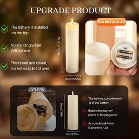 BangJiaju wedding and dinner party candle adds elegant ambiance
