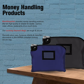 BankSupplies locking system supports secure transport and accountability.