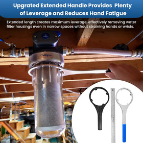 BANLIN SPBW-1 anti-slip teeth grip 4.8-inch housings securely, even when oily