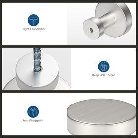 Banqin 30mm diameter knob – sizable grip with clean, contemporary lines.
