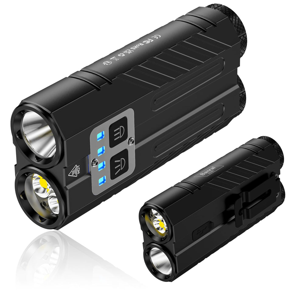 Banral EC2402 pocket flashlight in hand for on the go lighting