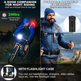 Banral emergency-use flashlight ready for car, home, and campsite safety