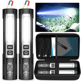 Banral rechargeable flashlight with 8 modes for versatile outdoor use