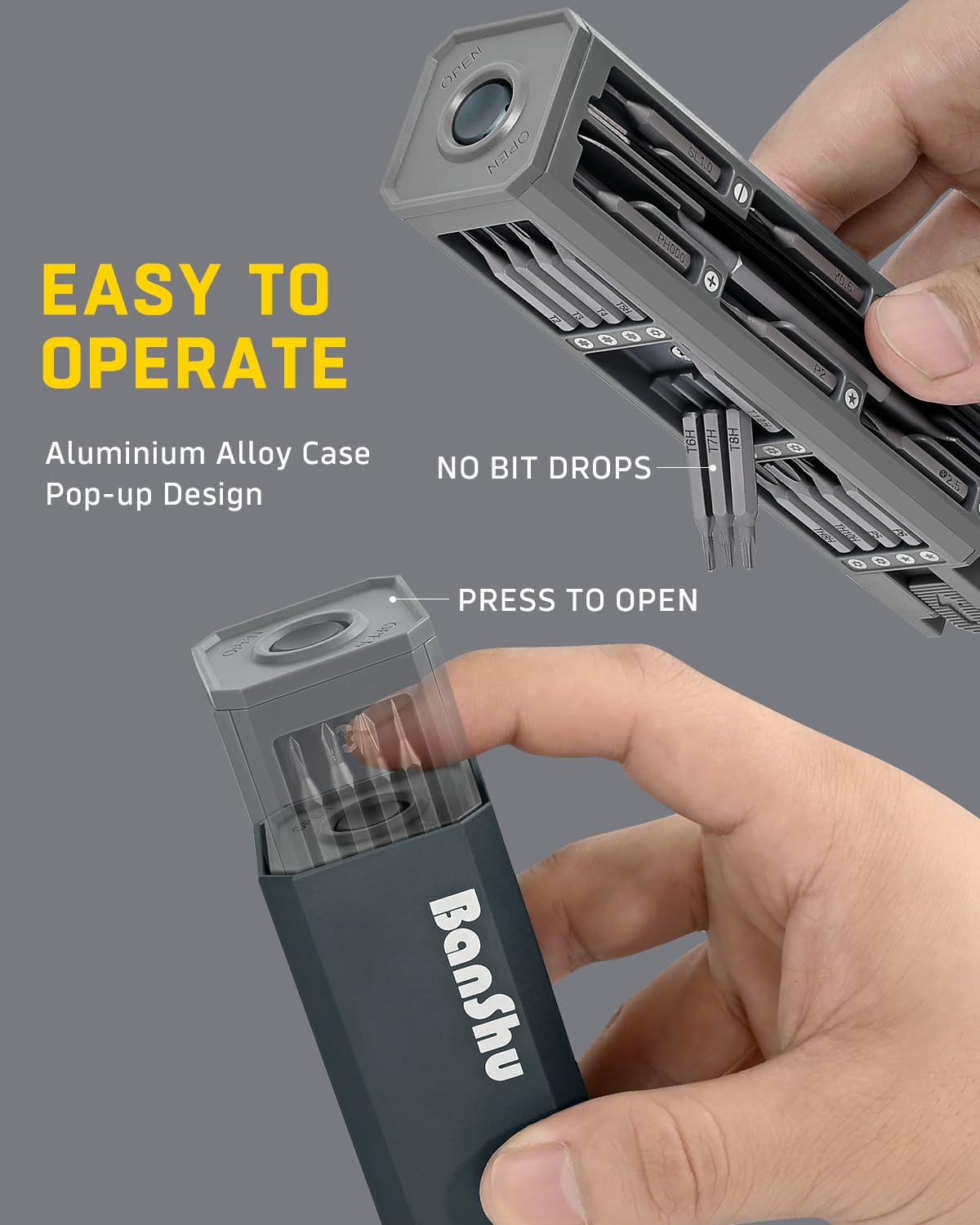 Banshu compact portable tool set for travel and field repairs.