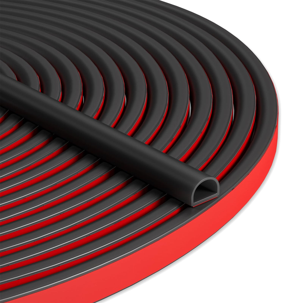 Bantie 40FT weather strip seals a door to reduce drafts and increase comfort