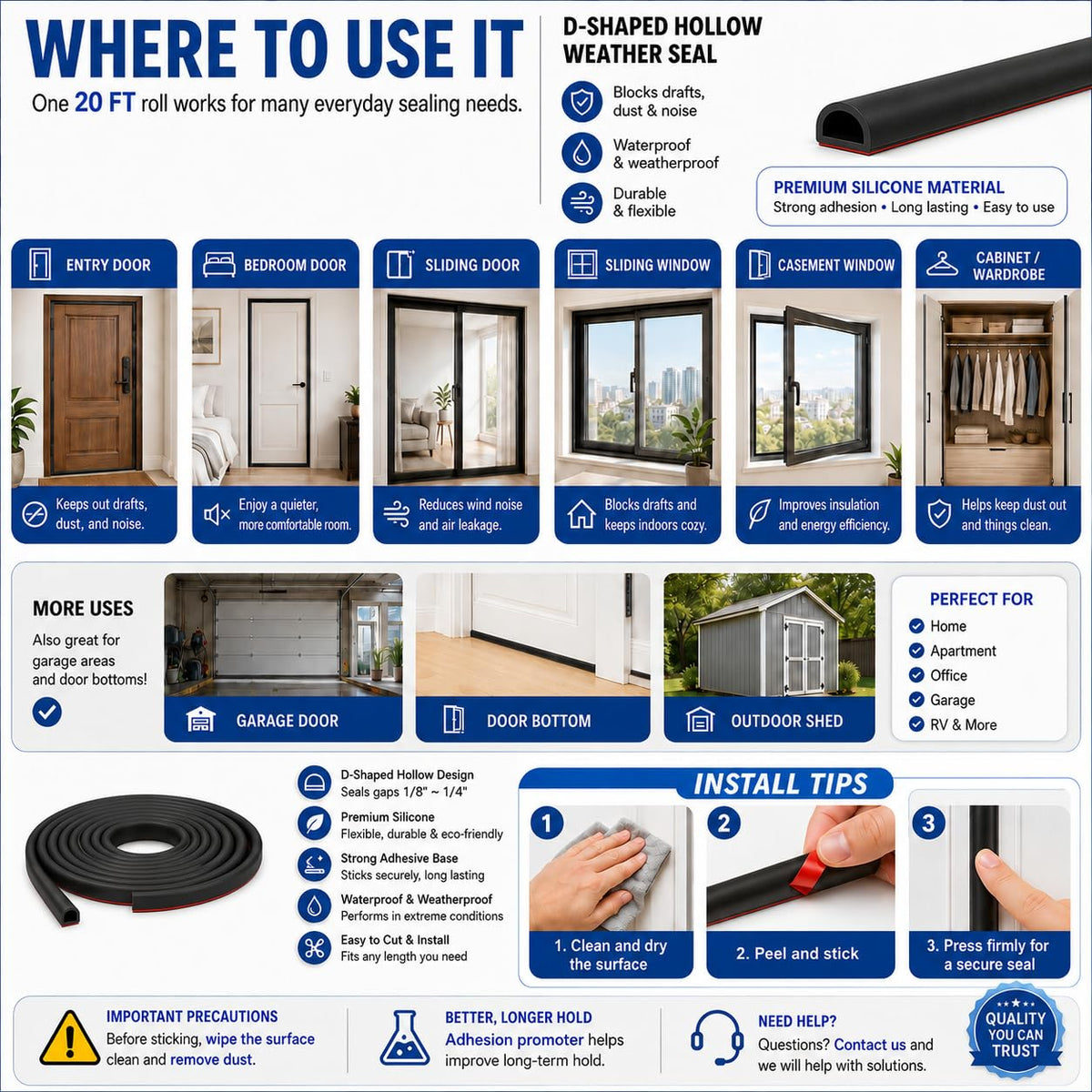 Bantie soundproofing seal application highlights quieter spaces