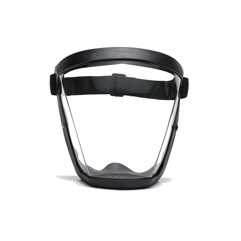 Banxian face shield front view shows anti fog clarity for daily interactions
