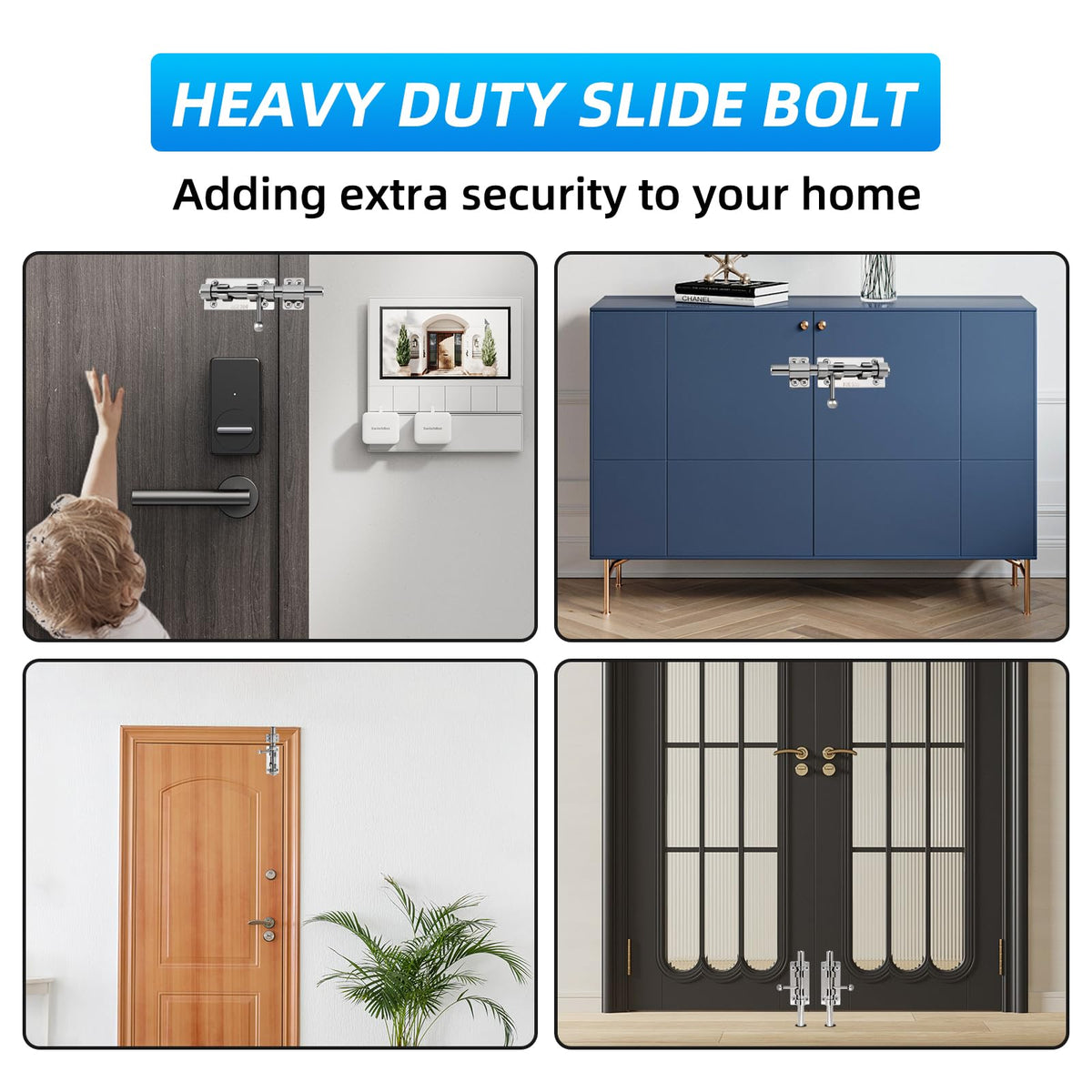 BAO YI LAI shed and garage gate latch in practical outdoor setting