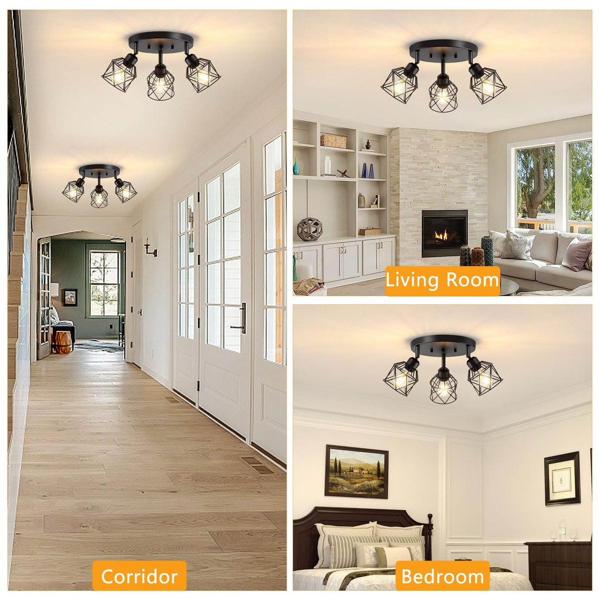 Baocuz E26 bulb-compatible light supports LED and more for customizable color temperature.