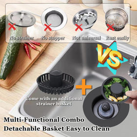BAOLSLS brass electroplate finish on durable kitchen sink stopper.