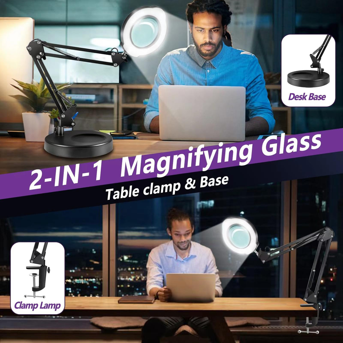Eye-friendly lighting supports extended sessions on crafts or reading.