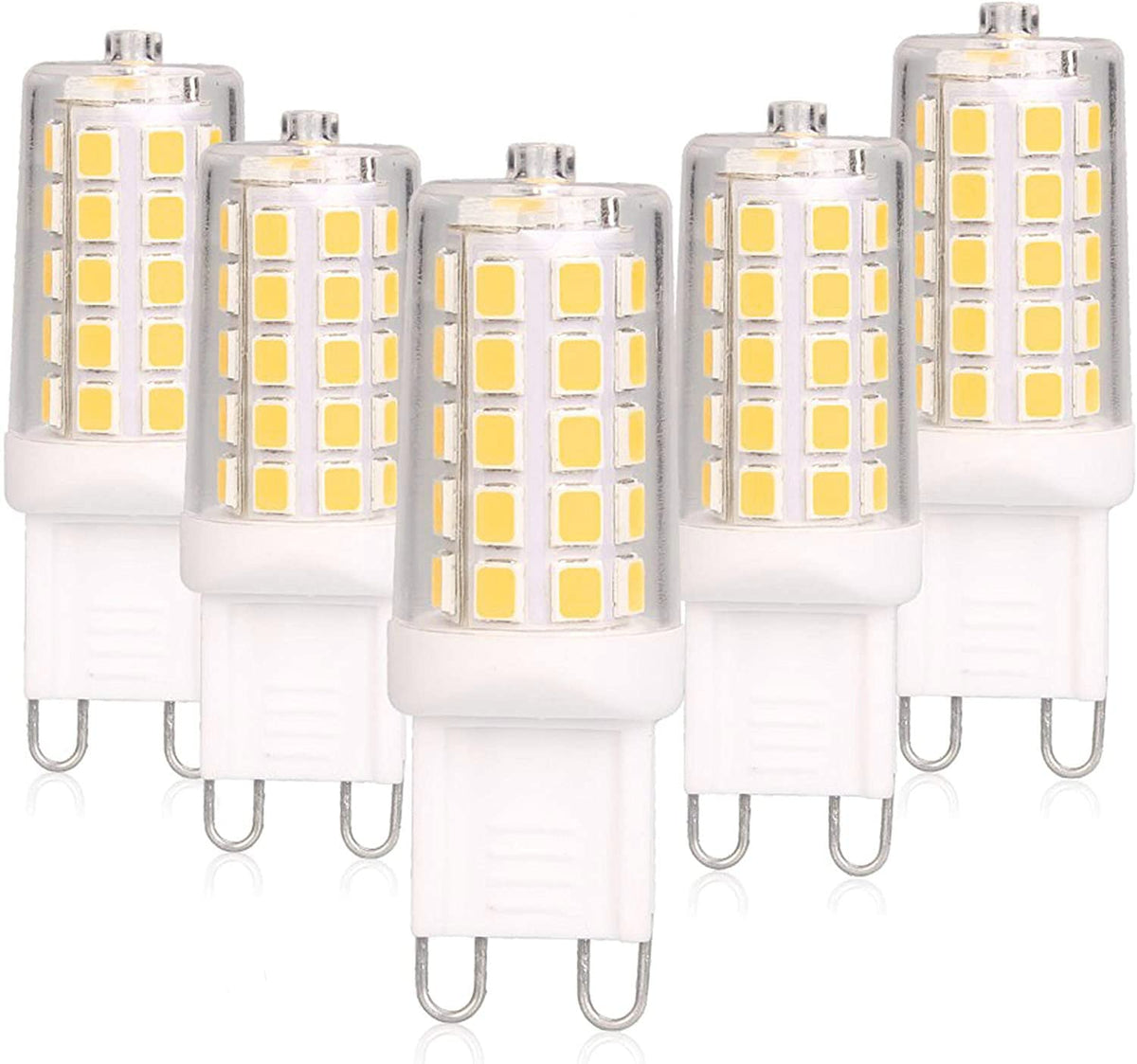 BAOMING G9 LED bulb dimmable in a desk lamp for energy-efficient lighting.