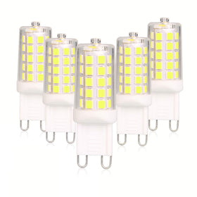 BAOMING G9 LED bulb front view showing bright daylight illumination for hallways.