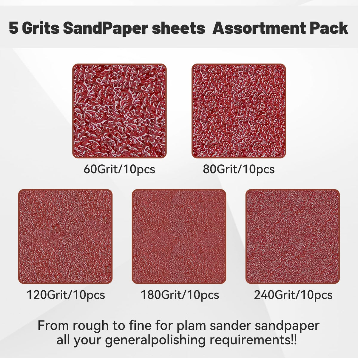 BAOSTC 120-grit sheet balances shaping and prep work