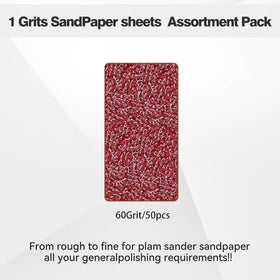 BAOSTC sandpaper compatible with popular palm sanders for DIY woodworking