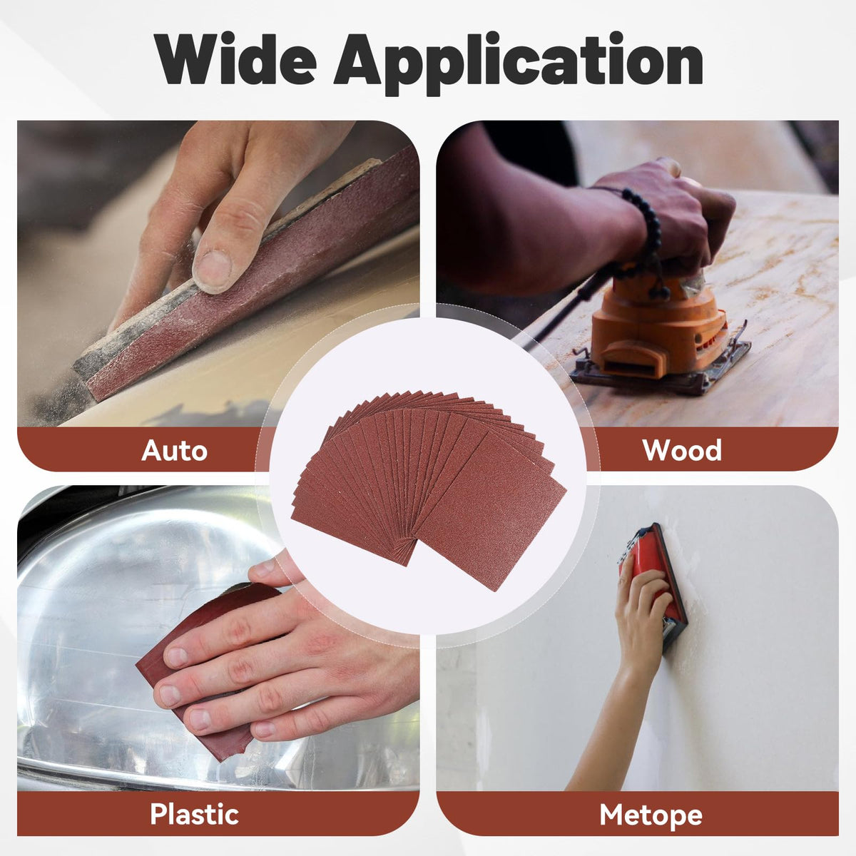 BAOSTC sandpaper support and new products for projects