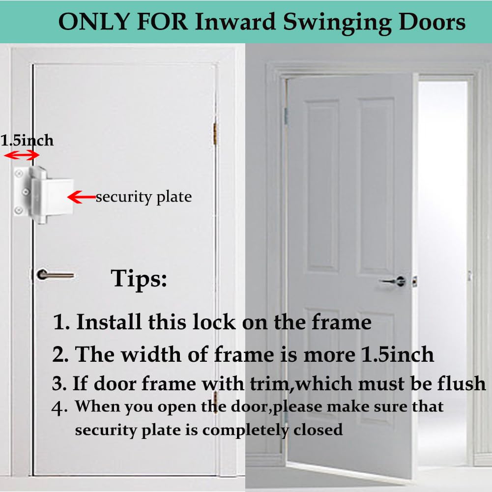 BAOWEIJD two-pack screws upgrade enhances durability for hotels.